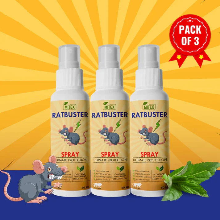 Rat Repellent Spreay 50ML (Pack of 3)