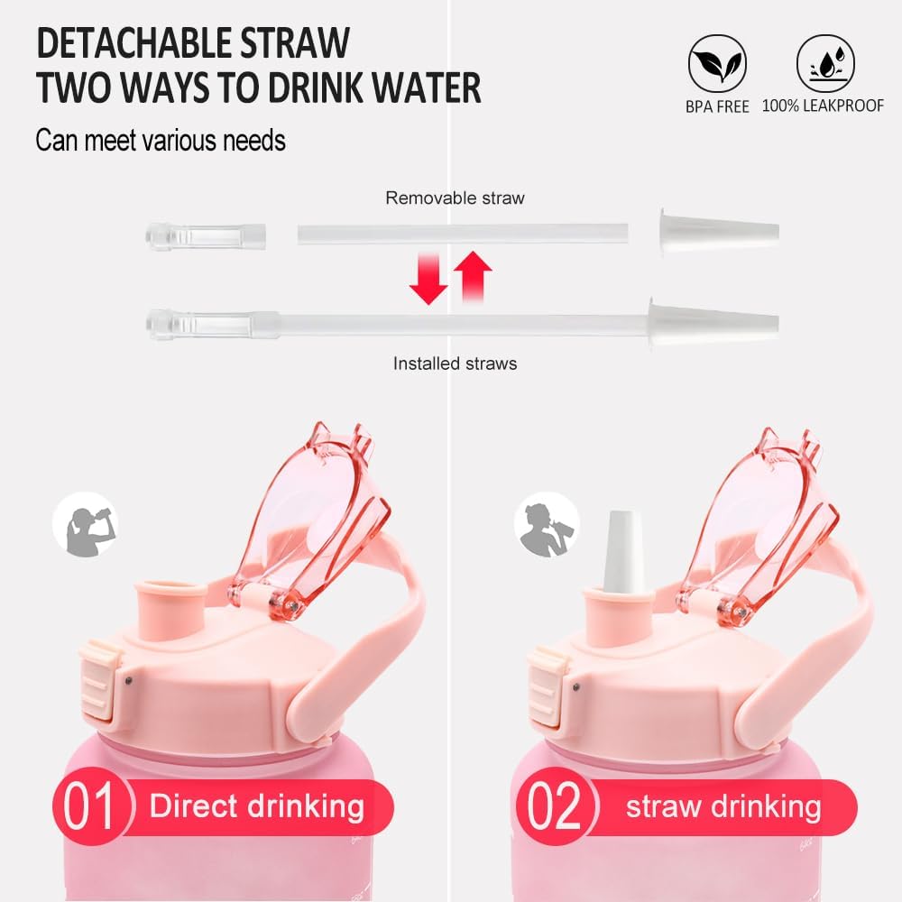 3 Pcs Leakproof Water Bottle