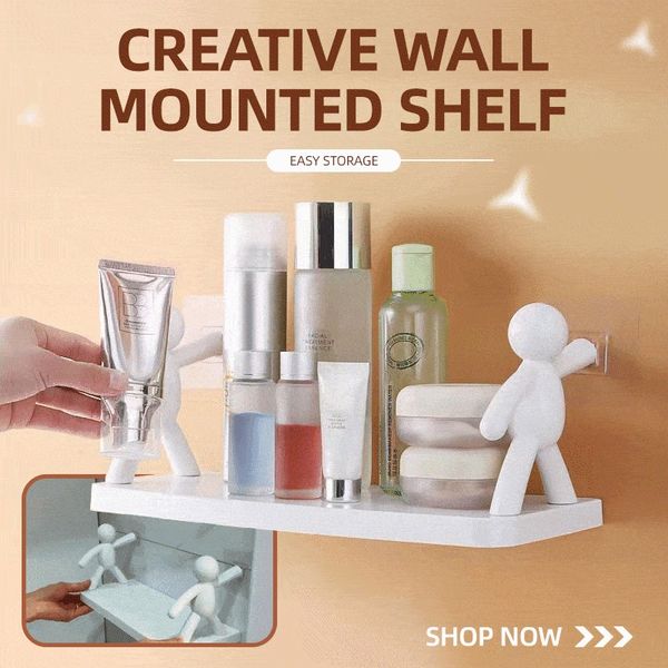 Wall Mounted Shelf (Pack of 2 Pcs ) - Midora