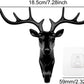 DEER HEAD SELF ADHESIVE WALL DOOR HOOK HANGER Pack Of 2