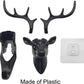 DEER HEAD SELF ADHESIVE WALL DOOR HOOK HANGER Pack Of 2