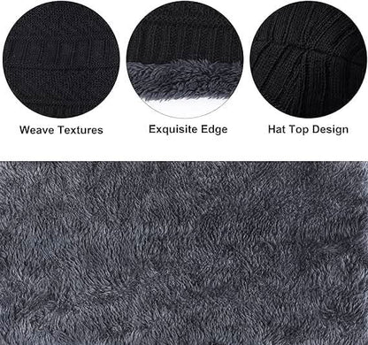 Unisex Cap With Neck Mufler