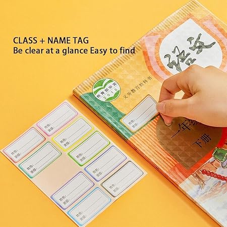 Self-adhesive transparent protective book cover (Pack of 30)