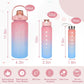 3 Pcs Leakproof Water Bottle