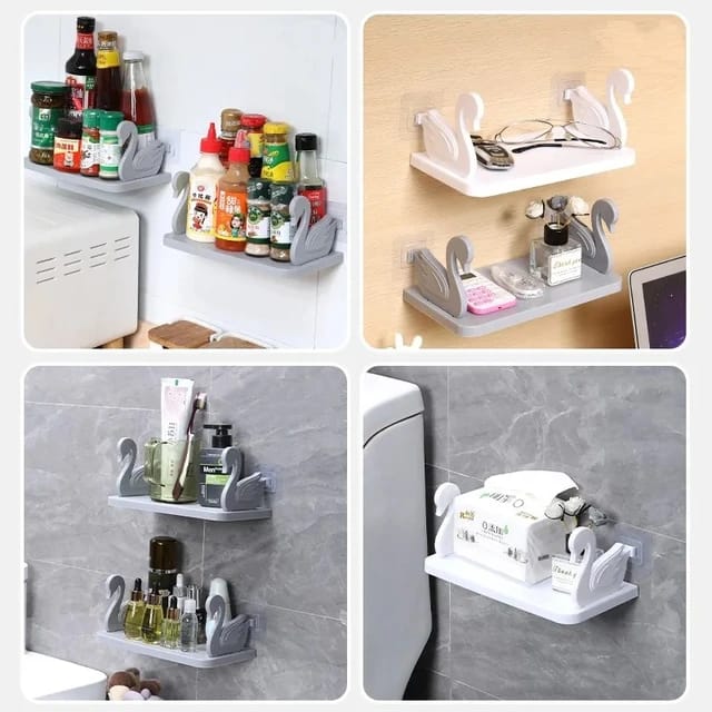 Wall Mounted Shelf ( Pack of 2 Pcs )