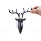 DEER HEAD SELF ADHESIVE WALL DOOR HOOK HANGER Pack Of 2