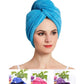 Bath Towel for Soaking Wet Head (Pack Of 2)
